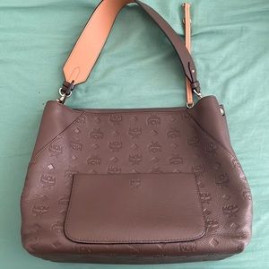 MCM Klara Hobo Brown w/ Wallet